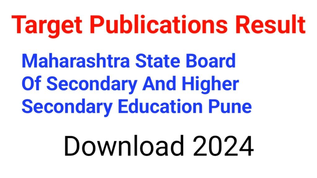 Target Publications Result 2024 1 Target Publications Result