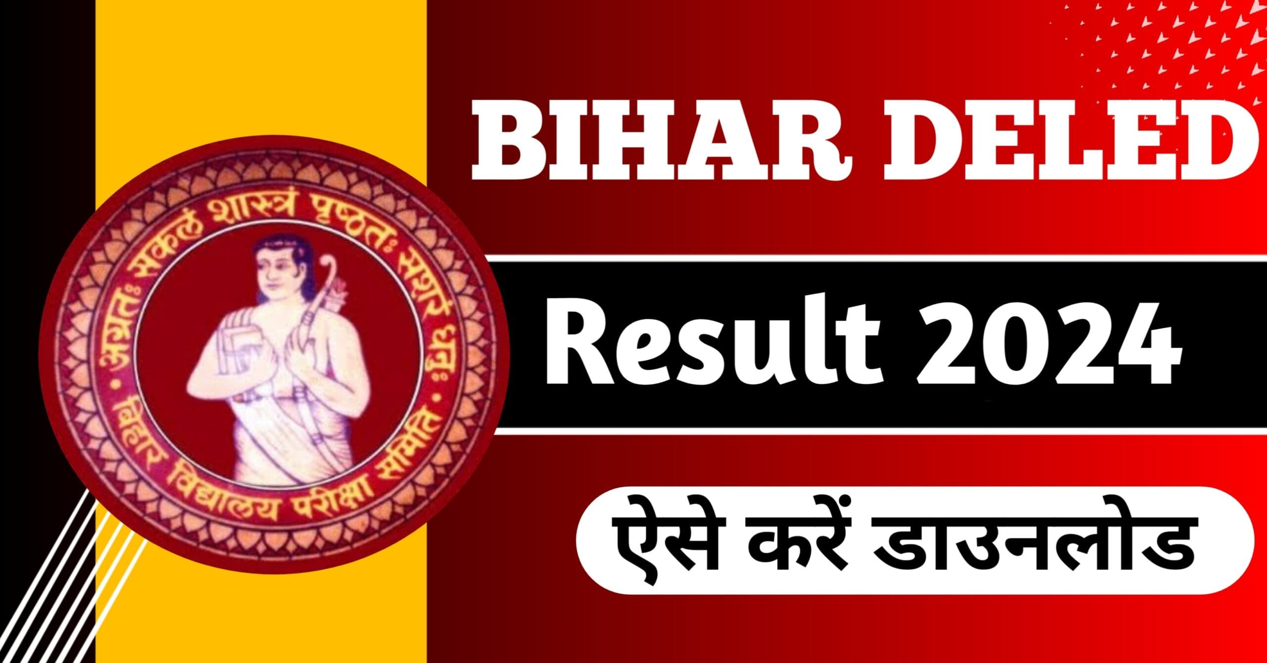 bihar deled result 2024
