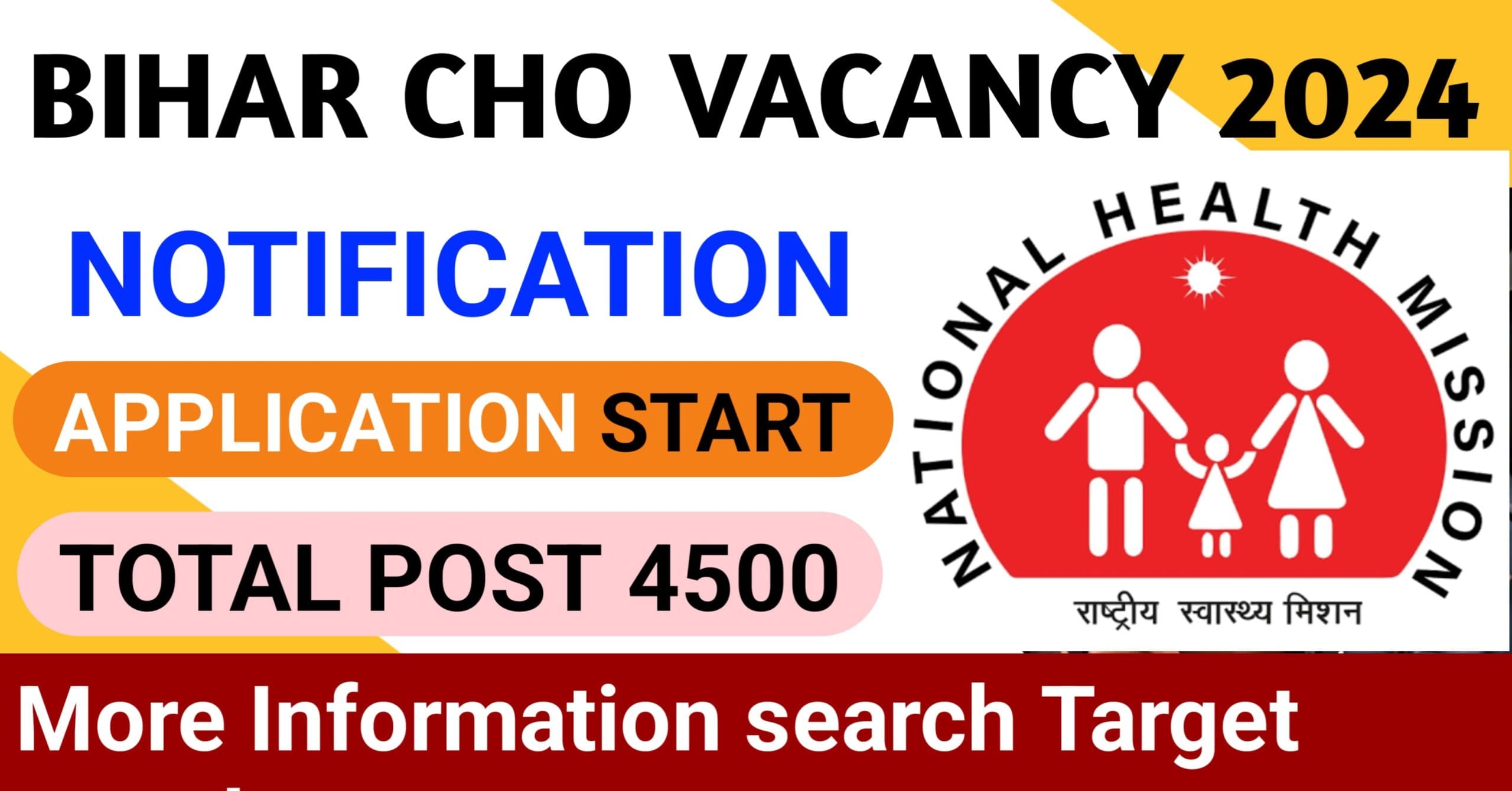 Bihar CHO Vacancy 2024