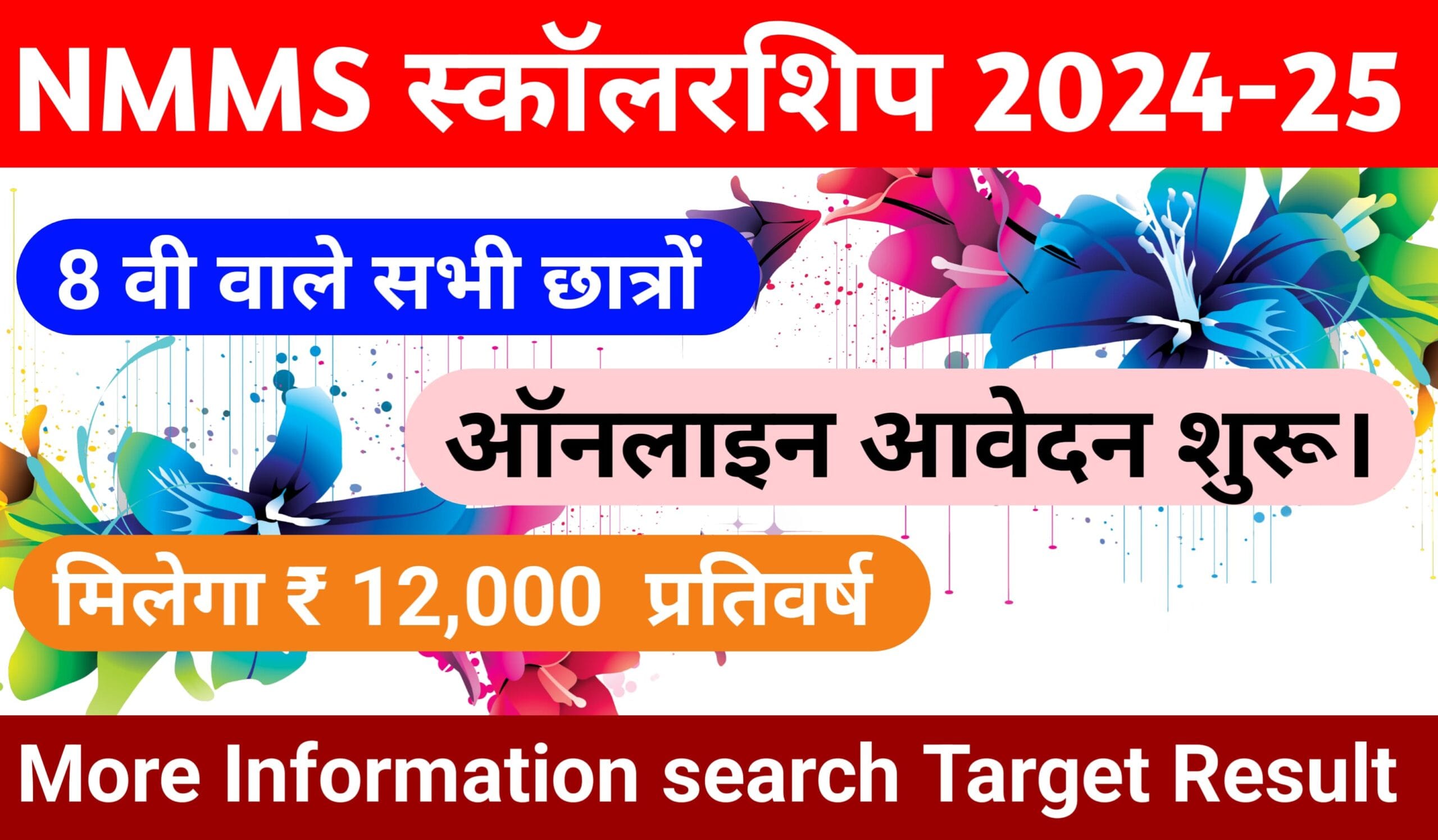 Bihar NMMS Scholarship 2024-25
