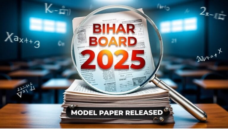Bihar Board Model Paper 2025