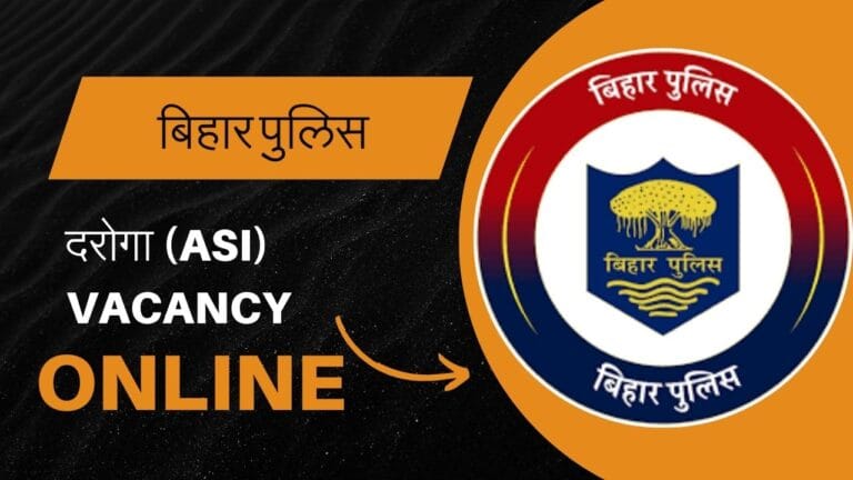 Bihar Police ASI Steno Vacancy 2024