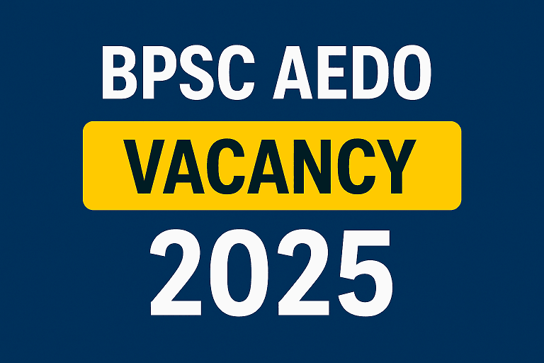 BPSC AEDO Vacancy 2025
