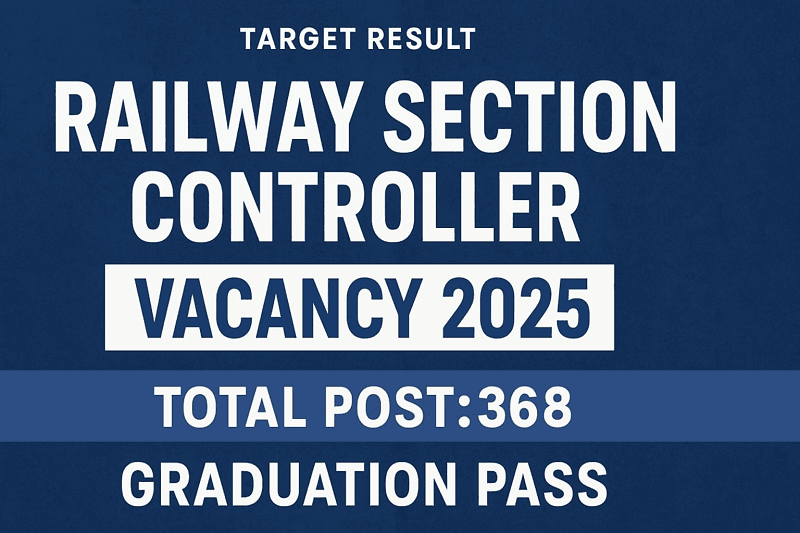 Railway Section Controller Vacancy 2025