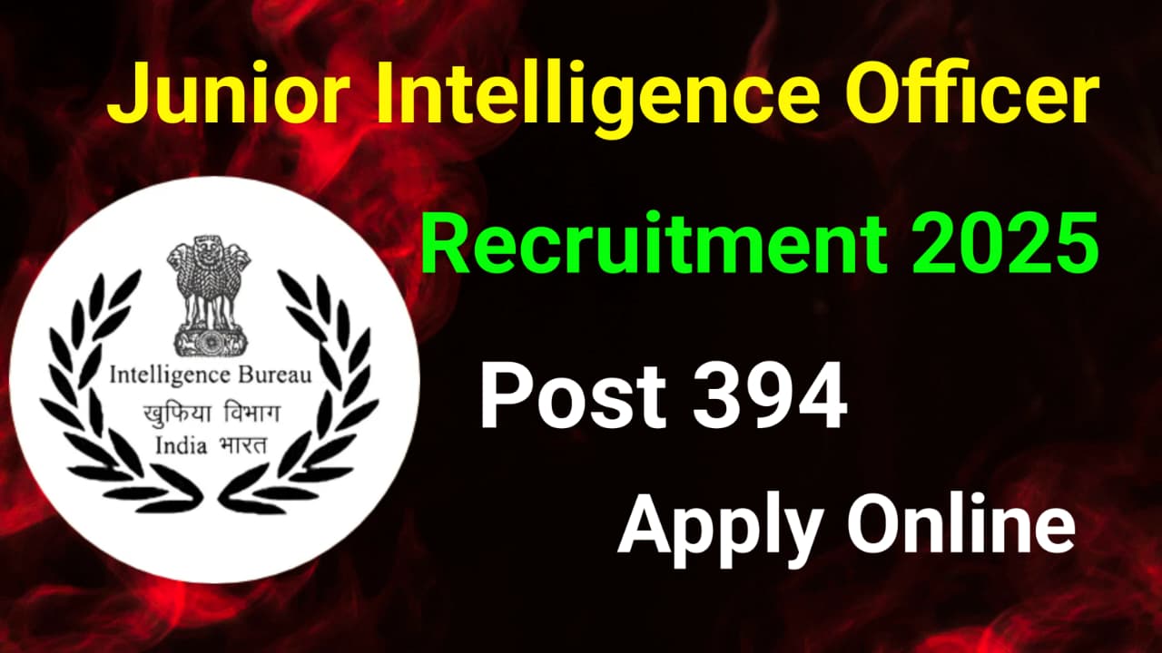 junior intelligence officer recruitment 2025