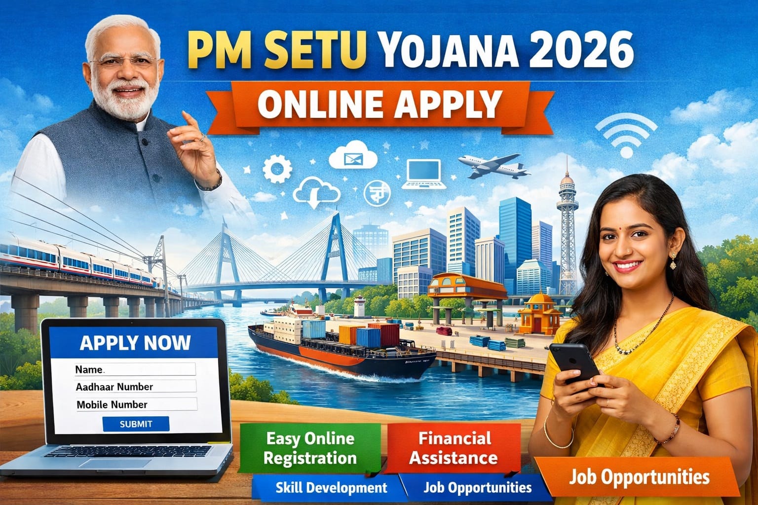 PM SETU Yojana 2026 Online Apply: Registration & Eligibility 1 PM SETU Yojana 2026