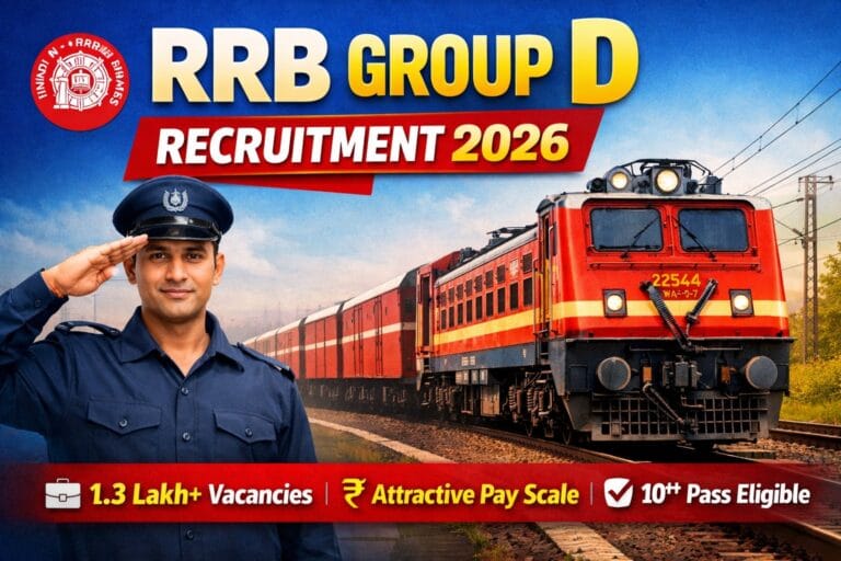 RRB Group D New Vacancy 2026