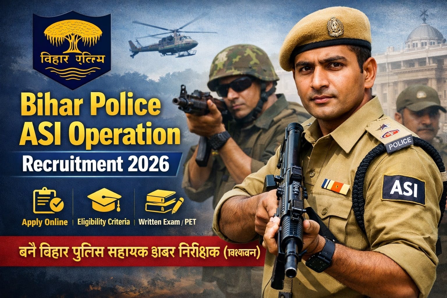 Bihar Police ASI Operation Recruitment 2026
