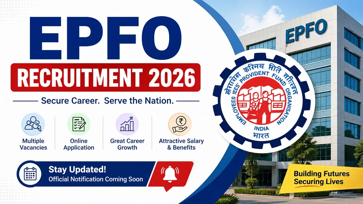 EPFO Recruitment 2026