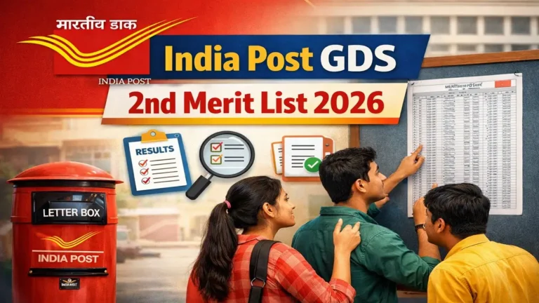 India Post GDS 2nd Merit List 2026