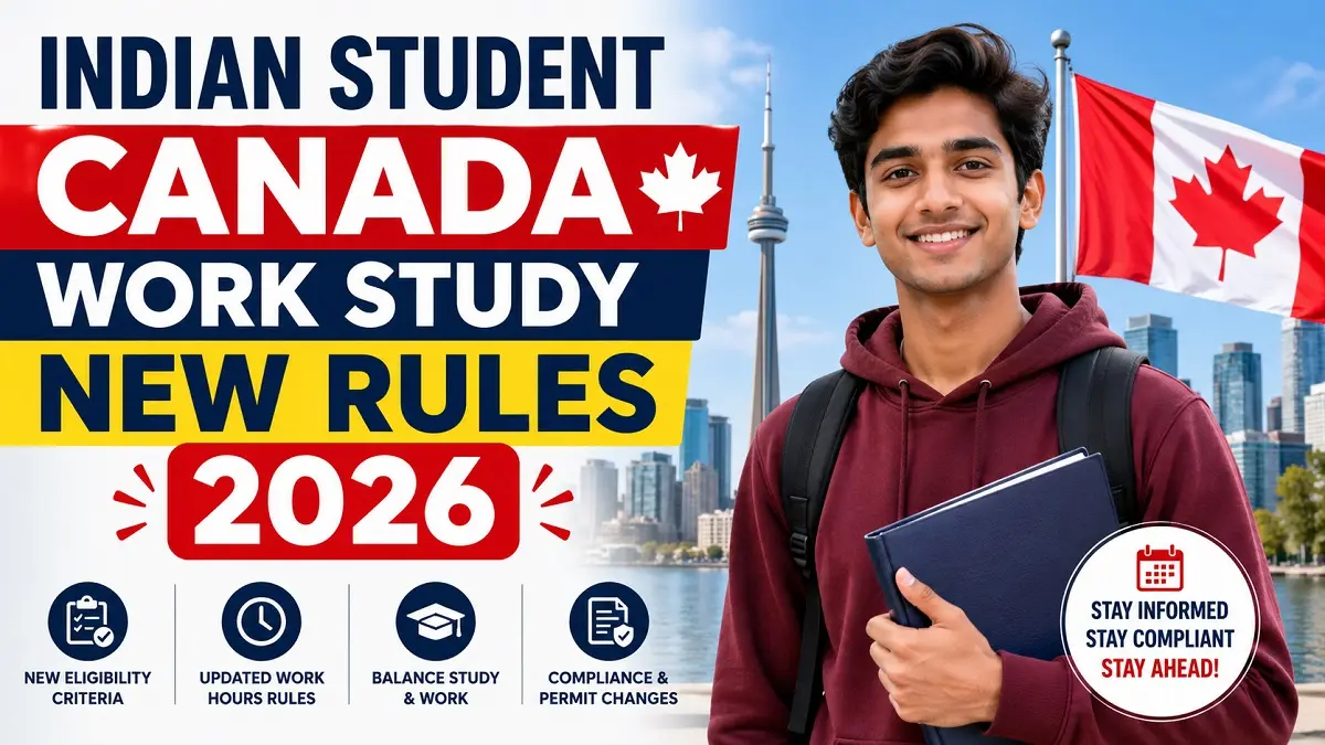 Indian Student Canada Work Study New Rules 2026