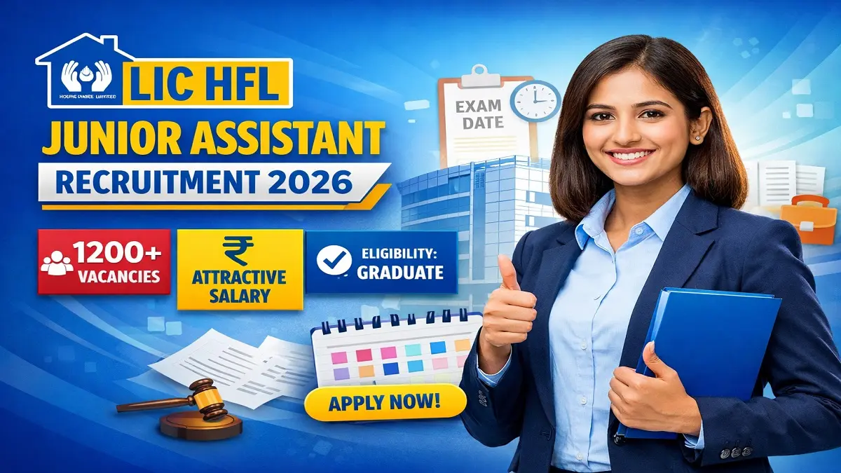 LIC HFL Junior Assistant Recruitment 2026
