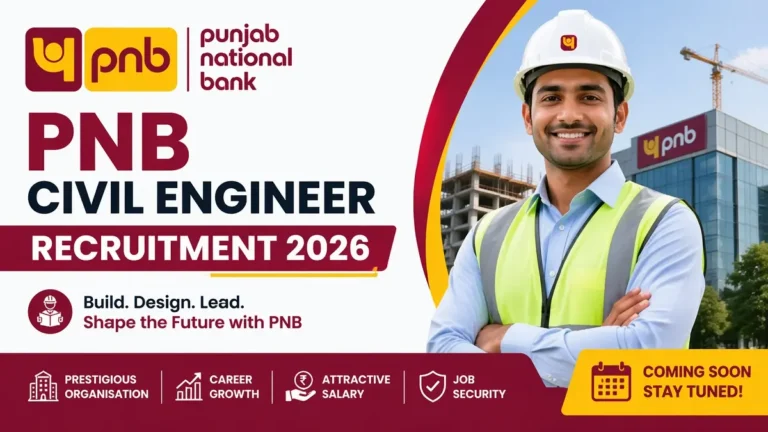 PNB Civil Engineer Recruitment 2026