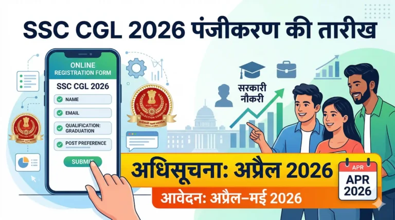 SSC CGL Registration Date 2026