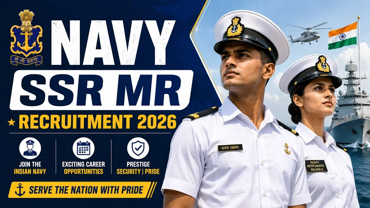 Navy SSR MR Recruitment 2026