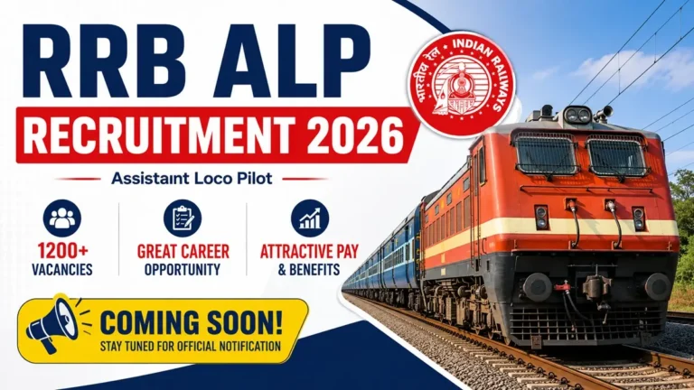 RRB ALP Recruitment 2026