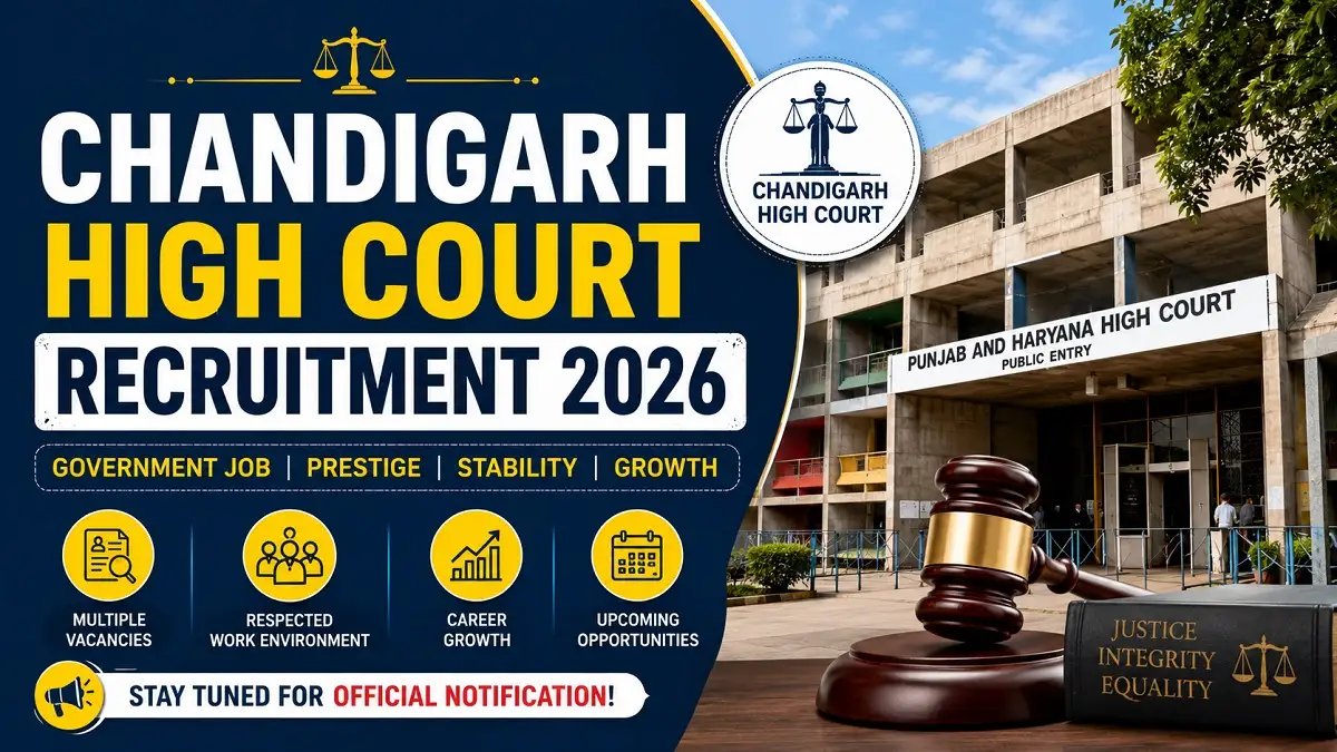 Chandigarh High Court Recruitment 2026