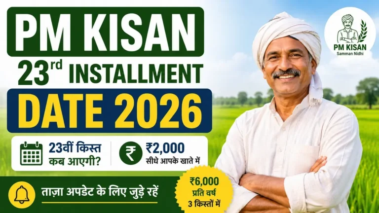 PM Kisan 23rd Installment Date 2026