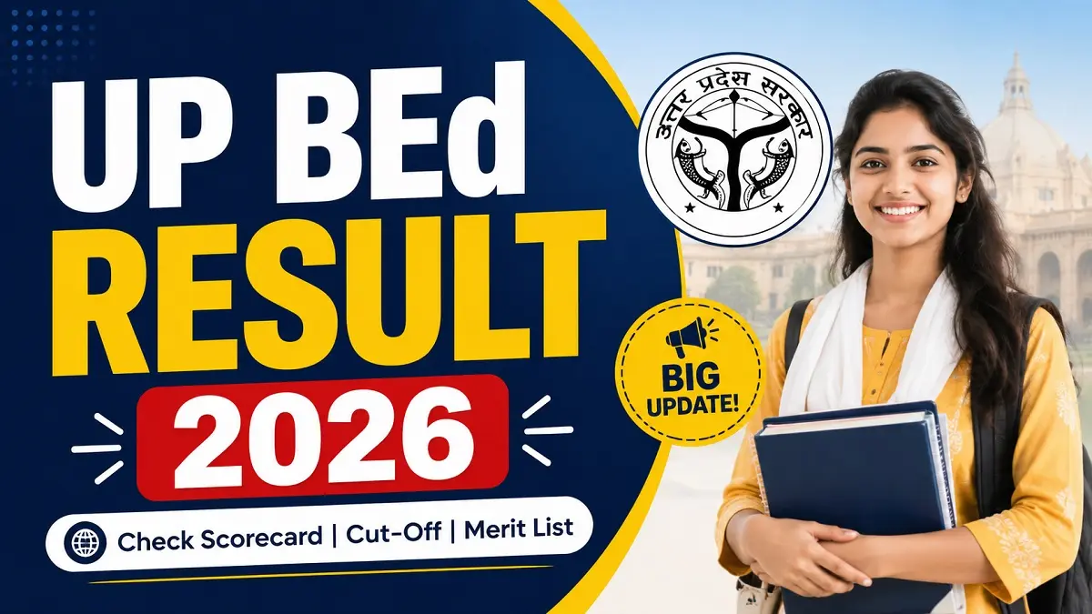 UP BEd Result 2026