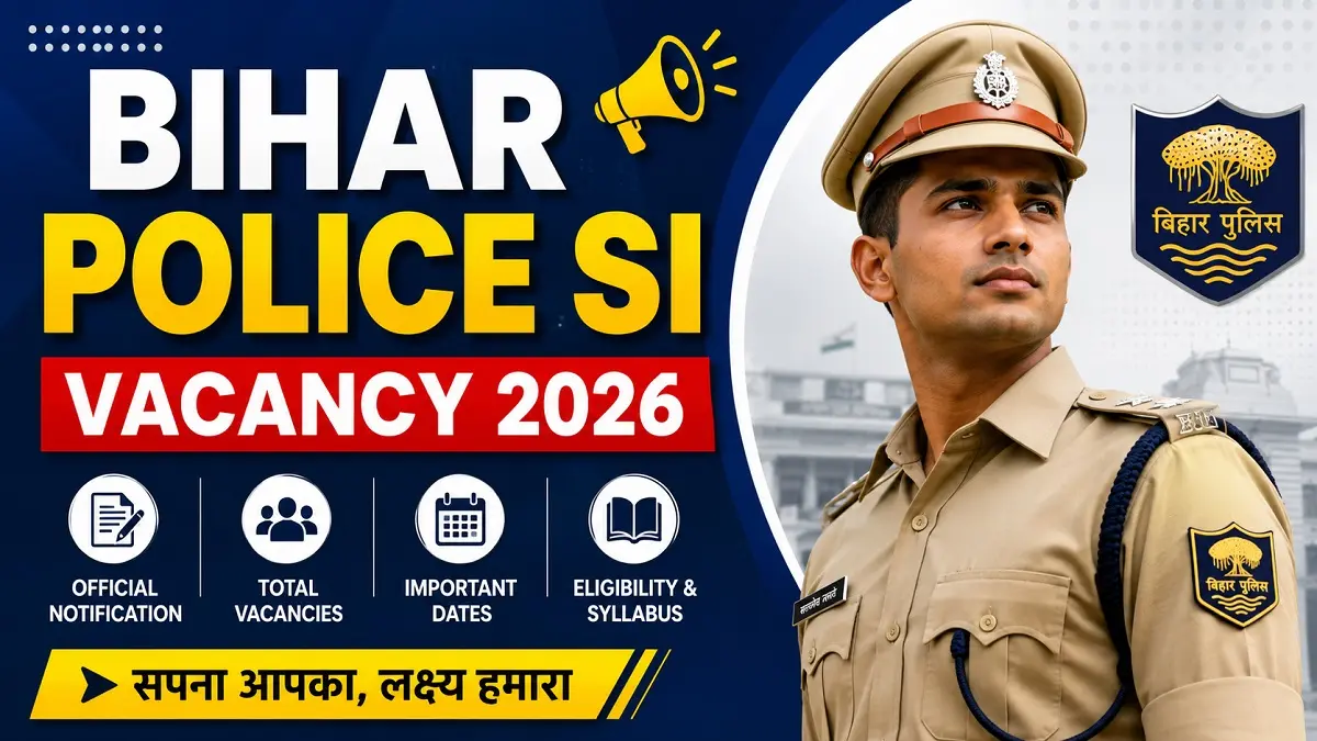 Bihar Police SI Vacancy 2026